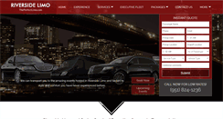Desktop Screenshot of limoservicesriverside.com